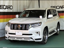 TOYOTA�@�����h�N���[�U�[�v���h�@150�i2019�N�j�@�Ɂ@RECARO�i���J���j�@SR-7F�@KK100�@BK�@�~���E�@����