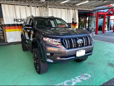 TOYOTA�@�����h�N���[�U�[�v���h�@J150�@�Ɂ@RECARO�i���J���j�@�G���S���hMV�@BK�@����