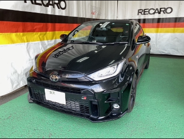 TOYOTA�@GR�����X�@GXPA16�i2020�N�j�@�Ɂ@RECARO�i���J���j�@SR-7F�@GK100�@BK/RED�@�A�[�����X�g�t���@����