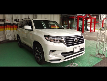 TOYOTA�@�����h�N���[�U�[�v���h�@J150�i2019�N�j�@�Ɂ@RECARO�i���J���j�@�G���S���hMV�@BK�@���@�G���S���hD�@BK�@����