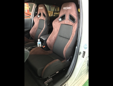 TOYOTA�@�J���[���c�[�����O�@NRE210W�i2020�N�j�@�Ɂ@RECARO�i���J���j�@SR-7�@GU100H�@�u���E���@�V�[�g�q�[�^�[�t���@�~���E�@����