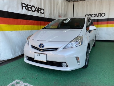 TOYOTA�@�v���E�X���@41�i2013�N�j�@�Ɂ@RECARO�i���J���j�@�G���S���hLD�@BK�@����