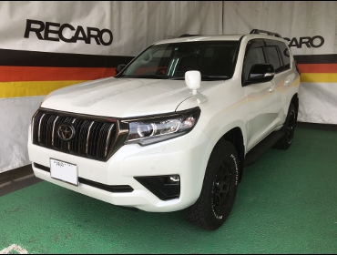 TOYOTA�@�����h�N���[�U�[�E�v���h�@TRJ150W�i2021�N�j�@�Ɂ@RECARO�i���J���j�@�X�|�[�cJC�@BK�@����