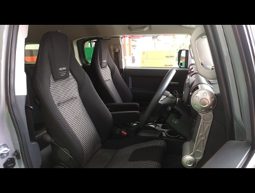 TOYOTA�@FJ�N���[�U�[�i2017�N�j�@�Ɂ@RECARO�i���J���j�@LX-F�@IN110�@BK�@A/R�@�~���E�@����