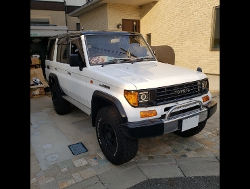 TOYOTA�@�����h�N���[�U�[�v���h�@KZJ78W�i1995�N�j�@�Ɂ@RECARO�i���J���j�@SR-7F�@GU100�@�u���E���@A/R�@�~���E�@����