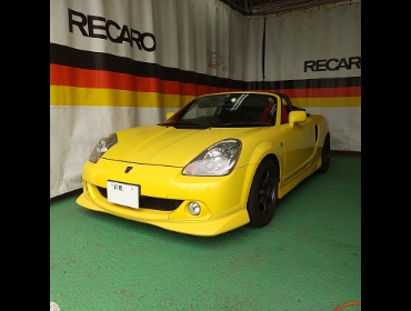 TOYOTA�@MR-S�@ZZW30�i2004�N�j�@�Ɂ@RECARO�i���J���j�@RS-G�@GK�@BK/RED�@�V�[�g�q�[�^�[�t���@����