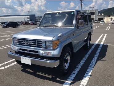 TOYOTA�@�����h�N���[�U�[78�v���h�@KZJ78W�i1994�N�j�@�Ɂ@RECARO�i���J���j�@LX-�e�@�h�m110�@BK�@�A�[�����X�g�t���@�~���E�@����