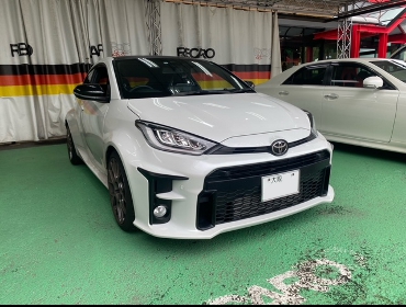 TOYOTA�@GR�����X�@�Ɂ@RECARO�i���J���j�@SPG�|�[���|�W�V�����@����