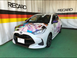 TOYOTA�@�����X�@�n�C�u���b�h�@MXPH10�i2020�N�j�@�Ɂ@RECARO�i���J���j�@SR-7�@GK100�@BK/RED�@����