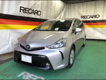 TOYOTA�@�v���E�X�A���t�@�@�Ɂ@RECARO�i���J���j�@�G���S���hLD�@BK�@����