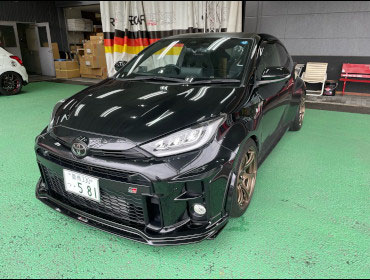 TOYOTA�@GR�����X�@GXPA16�i2021�N�j�@�Ɂ@RECARO�i���J���j�@SR-7�@GU100H�@BK�@����