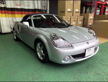 TOYOTA�@MR-S�@ZZW30�i2002�N�j�@�Ɂ@RECARO�i���J���j�@�G���S���hMV�@BK�@����