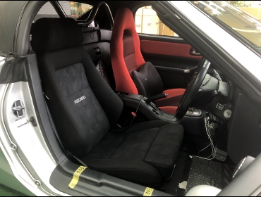 TOYOTA�@MR-S�@ZZW30�i2002�N�j�@�Ɂ@RECARO�i���J���j�@�G���S���hMV�@BK�@����