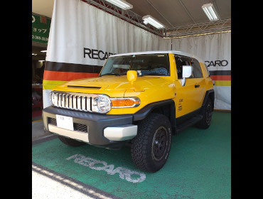 TOYOTA�@FJ�N���[�U�[�@GSJ15W�i2017�N�j�@�Ɂ@RECARO�i���J���j�@RS-G�@GK�@BK/RED�@�V�[�g�q�[�^�[�t���@�~���E�@����