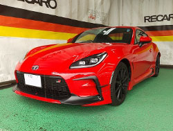 TOYOTA�@GR86�@ZN8�i2022�N�j�@�����V�[�g�q�[�^�[�t���ԁ@�Ɂ@RECARO�i���J���j�@�N���X�X�|�[�c�X�^�[�@GK100H�@RED�@����