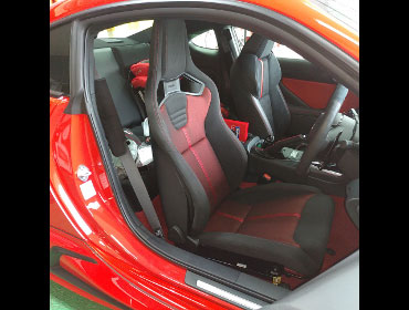 TOYOTA�@GR86�@ZN8�i2022�N�j�@�����V�[�g�q�[�^�[�t���ԁ@�Ɂ@RECARO�i���J���j�@�N���X�X�|�[�c�X�^�[�@GK100H�@RED�@����