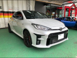 TOYOTA�@GR�����X�@GXPA16�i2020�N�j�@�Ɂ@RECARO�i���J���j�@�X�|�[�c�X�^�[CL210H�@RED�@�o�b�N�J�[�{���V�F���{���T�C�h�J�[�{���@����