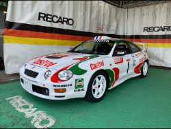 TOYOTA�@�Z���J�@GT-Four�@ST205�i1996�N�j�@�Ɂ@RECARO�i���J���j�@RS-GS�@BK�@���@RS-GS�@BK�@����