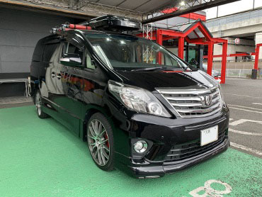 TOYOTA�@�A���t�@�[�h�i2012�N�j�@�Ɂ@RECARO�i���J���j�@SR-7F�@GK100�@����