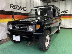 TOYOTA�@�����h�N���[�U�[�@HZJ77�i1995�N�j�@�Ɂ@RECARO�i���J���j�@SR-7F�@GU100�@�u���E���@�~���E�@����