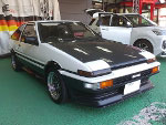 TOYOTA スプリンタートレノ AE86改(1986年) に RECARO(レカロ) SR-6 GK100S BK/BK ×左右 装着
