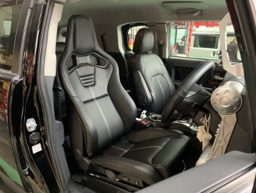 TOYOTA�@FJ�N���[�U�[�@�Ɂ@RECARO�i���J���j�@�N���X�X�|�[�c�X�^�[�@LL210H�@BK�@����