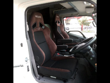 TOYOTA�@�J�����[�h�@GDY281�@�Ɂ@RECARO�i���J���j�@SR-7F GU100�@�u���E���@���@SR-7F GU100H�@�u���E���@�V�[�g�q�[�^�[�t���@����