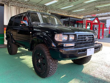 TOYOTA�@�����h�N���[�U�[80�@FJZ80�i1997�N�j�@�Ɂ@RECARO�i���J���j�@SR-7�@GU100H�@RED�@�V�[�g�q�[�^�[�t���@����