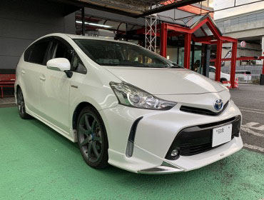 TOYOTA�@�v���E�X���i2017�N�j�@�Ɂ@RECARO�i���J���j�@�N���X�X�|�[�c�X�^�[CL210H�@BK�@�~���E�@����