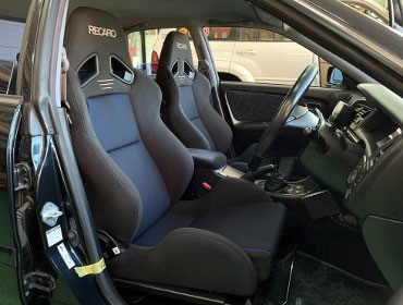 TOYOTA�@�`�F�C�T�[�@JZX100�i1999�N�j�@�Ɂ@RECARO�i���J���j�@SR-7�@GK100�@BK/�u���[�@�~���E�@����