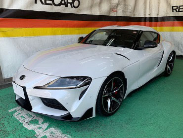 TOYOTA�@�X�[�v��90�@MK5�i2019�N�j�@�Ɂ@RECARO�i���J���j�@TS-G�@GK�@BK/�u���[�@����