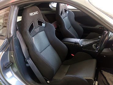 TOYOTA�@�X�[�v���@JZA80�i2000�N�j�@�Ɂ@RECARO�i���J���j�@SR-7�@GK100�@BK/SIL�@�~���E�@����