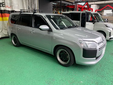 TOYOTA�@�v���{�b�N�X�@NHP160V�i2021�N�j�@�Ɂ@RECARO�i���J���j�@�X�|�[�c�X�^�[�@GK210H�@BK/Blue�@����