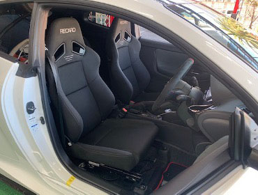 TOYOTA�@GR�����X�i�����V�[�g�q�[�^�[�����ԁj�@GXPA16�@�Ɂ@RECARO�i���J���j�@SR-7F�@GK100H�@BK/BK�@�V�[�g�q�[�^�[�t���@�~���E�@����