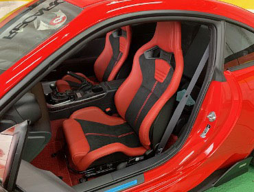 TOYOTA�@GR86�@ZN8�i2023�N�j�@�Ɂ@RECARO�i���J���j�@�X�|�[�c�X�^�[CL210H RED�@�~���E�@����