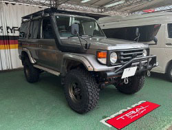 TOYOTA�@�����h�N���[�U�[�@HZJ76�i2000�N�j�@�Ɂ@RECARO�i���J���j�@SR-C�@UT100�@BK/BK�@A/R�@�A�[�����X�g�t���@�~���E�@����