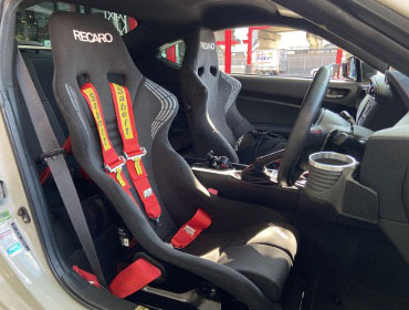 TOYOTA�@86�@ZN6�i2014�N�j�@�Ɂ@RECARO�i���J���j�@RS-GS�@BK�@���@SR-6�@KK100S�@BK�@����