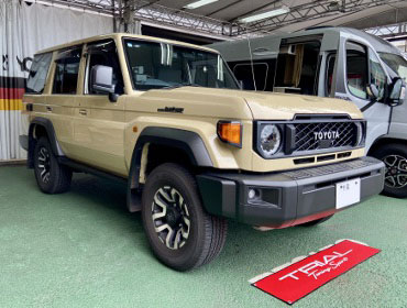 TOYOTA�@�����h�N���[�U�[70�@GDJ76�i2023�N�j�@�Ɂ@RECARO�i���J���j�@�N���X�X�|�[�c�X�^�[�@CL210H�@BK/BK�@����