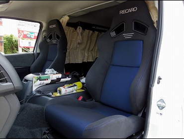 RECARO�i���J���V�[�g�j�@TOYOTA�@�n�C�G�[�X�@200�n�Ƀ��J���@SR-7F GK100�@BK/BL�@�~2�r�@����