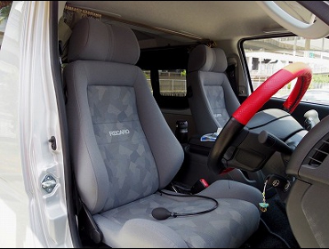 RECARO�i���J���V�[�g�j�@TOYOTA�@���W�A�X�G�[�X�Ƀ��J���@�G���S���hD�@�V�[�g�q�[�^�[�t���@�O���C�@���@�G���S���hD�@�O���C�@����