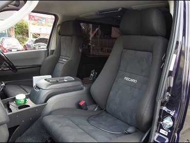 RECARO�i���J���V�[�g�j�@TOYOTA�@�n�C�G�[�X�@200�n4�^�Ƀ��J���@�I���\�y�hAN220HV�@BK�@���@�G���S���hMV�@BK�@����