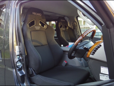 RECARO�i���J���V�[�g�j�@TOYOTA�@���W�A�X�G�[�X�@200�n�U�^�Ƀ��J���@SR-7F�@GK100�@BK/BK�@�~2�r�@����