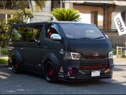 TOYOTA�@�n�C�G�[�X��RECARO�i���J���j�@�X�|�[�c�X�^�[LL100H���U�[SE�@RED���U�[�@�~6�r�@����