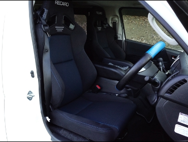 TOYOTA�@�n�C�G�[�X�@4�^�@�X�[�p�[GL��RECARO�i���J���jSR-7F�@GK100�@�V�[�g�q�[�^�[�t���@BK/BL�@�~2�r�@����