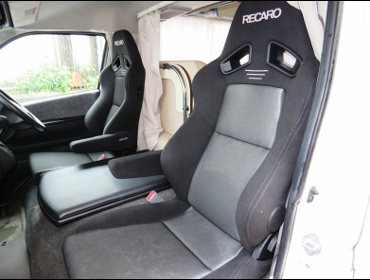 RECARO�i���J���V�[�g�j�@TOYOTA�@�n�C�G�[�X200�n�@�L�����s���O���C�hGL��RECARO�i���J���j�@SR-7F�@GK100 BK/SIL�@A/R�@�~2�r�@����