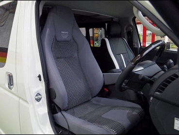 TOYOTA�@�n�C�G�[�X�@200�n�@�Ɂ@RECARO�i���J���j�@LX-F�@IN110�@�O���C�@A/R�@����