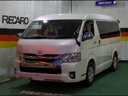 RECARO�i���J���V�[�g�j�@TOYOTA�@�n�C�G�[�X�@�Ɂ@���J���@LX-F�@IL110H�@���@A/R�@�~2�r�@����