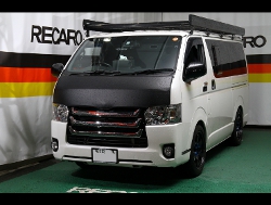 RECARO�i���J���V�[�g�j�@TOYOTA�@�n�C�G�[�X�@200�n�@4�^�@�Ɂ@���J���@SR-6�@SK100S�@BK/BL�@�~2�r�@����