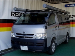 TOYOTA�@�n�C�G�[�X�@200�n�@2�^�m�[�}���{�f�B�@DX�@�Ɂ@RECARO�i���J���j�@�I���\�y�hAN220HV�@BK�@����