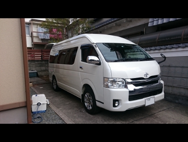 TOYOTA�@�n�C�G�[�X200�n�@4�^�@�X�[�p�[�����O�@�Ɂ@RECARO�i���J���j�V�[�g����